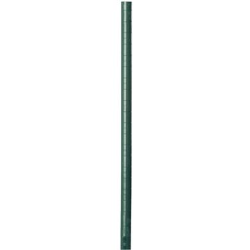 Focus Foodservice 74" Stationary Green Epoxy Coated Post
