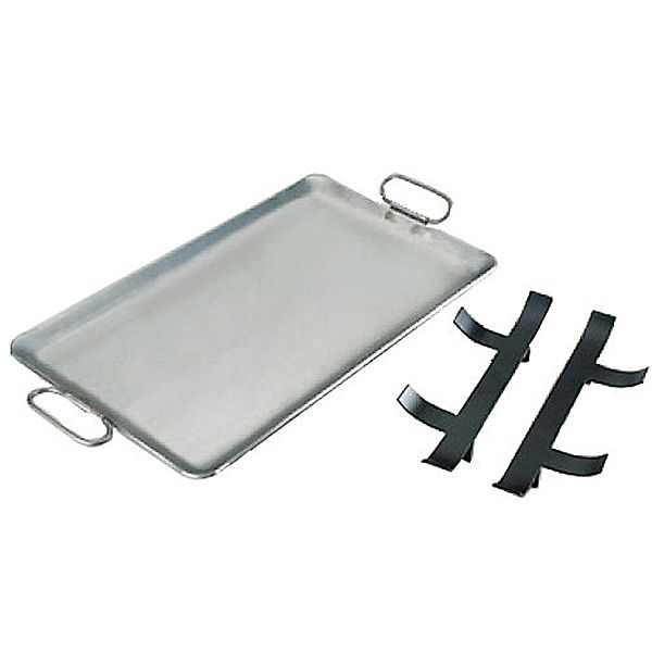 Cal-Mil&reg; 14" x 23" Rectangle Iron Griddle