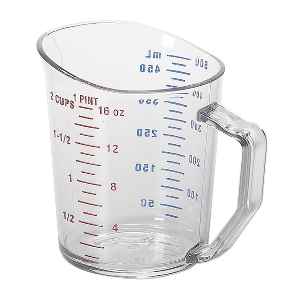 Cambro Clear Camwear&reg; 1 pt Measuring Cup