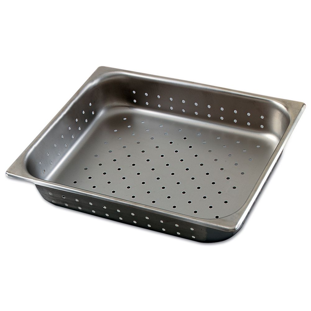 Browne Foodservice Half Size 6" Deep Perforated Pan