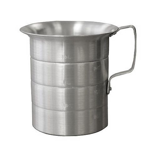 Browne Foodservice HD Aluminum 2 Qt Liquid Measuring Cup