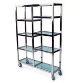 Forbes Polished S/S Etagere