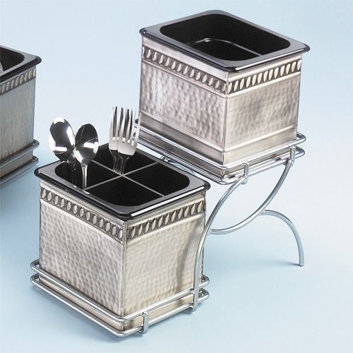Cal-Mil&reg; Silver Inline 2-Tier Wire Riser Frame for 475-6 Housing