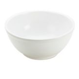 Cal-Mil&reg; White Melamine Bowl for 1222/1223 3-Tier Bowl Racks