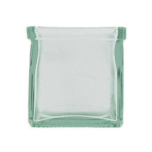 Cal-Mil&reg; Green 4" x 4" Replacement Glass Jar