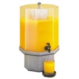 Cal-Mil&reg; 22" x 13" 5 Gallon Octagon Beverage Dispenser