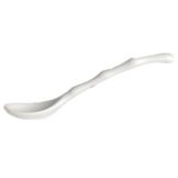 Steelite Rene Ozorio Aura Asian White 4-1/2" Small Spice Spoon