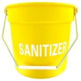 O'Dell Plastic Yellow 10 Qt Bucket