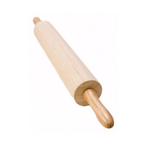 Wooden 15" Rolling Pin w/ Ball Bearings, 2-3/4" Diam