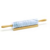 Norpro 10" Marble Rolling Pin and Wood Stand