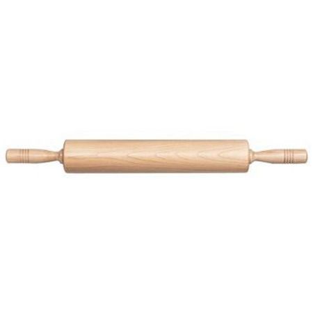 Thorpe Rolling Pin Wooden 18" x 3-1/2" Rolling Pin