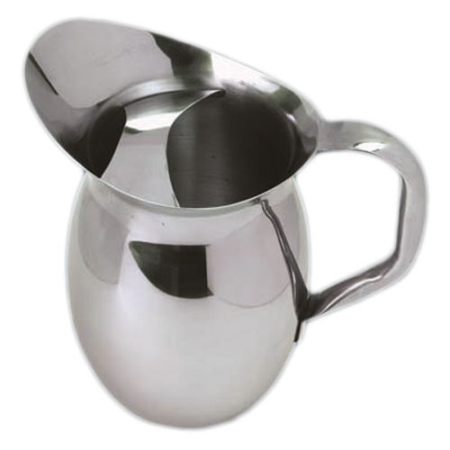 American Metalcraft S/S 100 Oz Bell Pitcher with Ice Guard