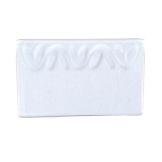 American Metalcraft Rectangular Leaf Pattern Ceramic Menu Card