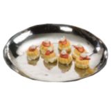 American Metalcraft S/S 16" Round Muddled Platter