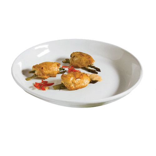 American Metalcraft Prestige&trade; White Ceramic 13" Round Bowl