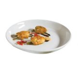 American Metalcraft Prestige&trade; White Ceramic 13" Round Bowl