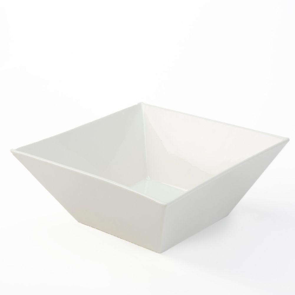 American Metalcraft White 12" Square Porcelain Bowl