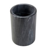 American Metalcraft Black Marble 7" Bottle Cooler