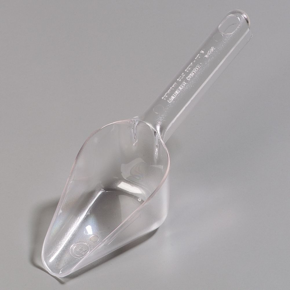 Carlisle Clear Polycarbonate 6 Oz. Scoop