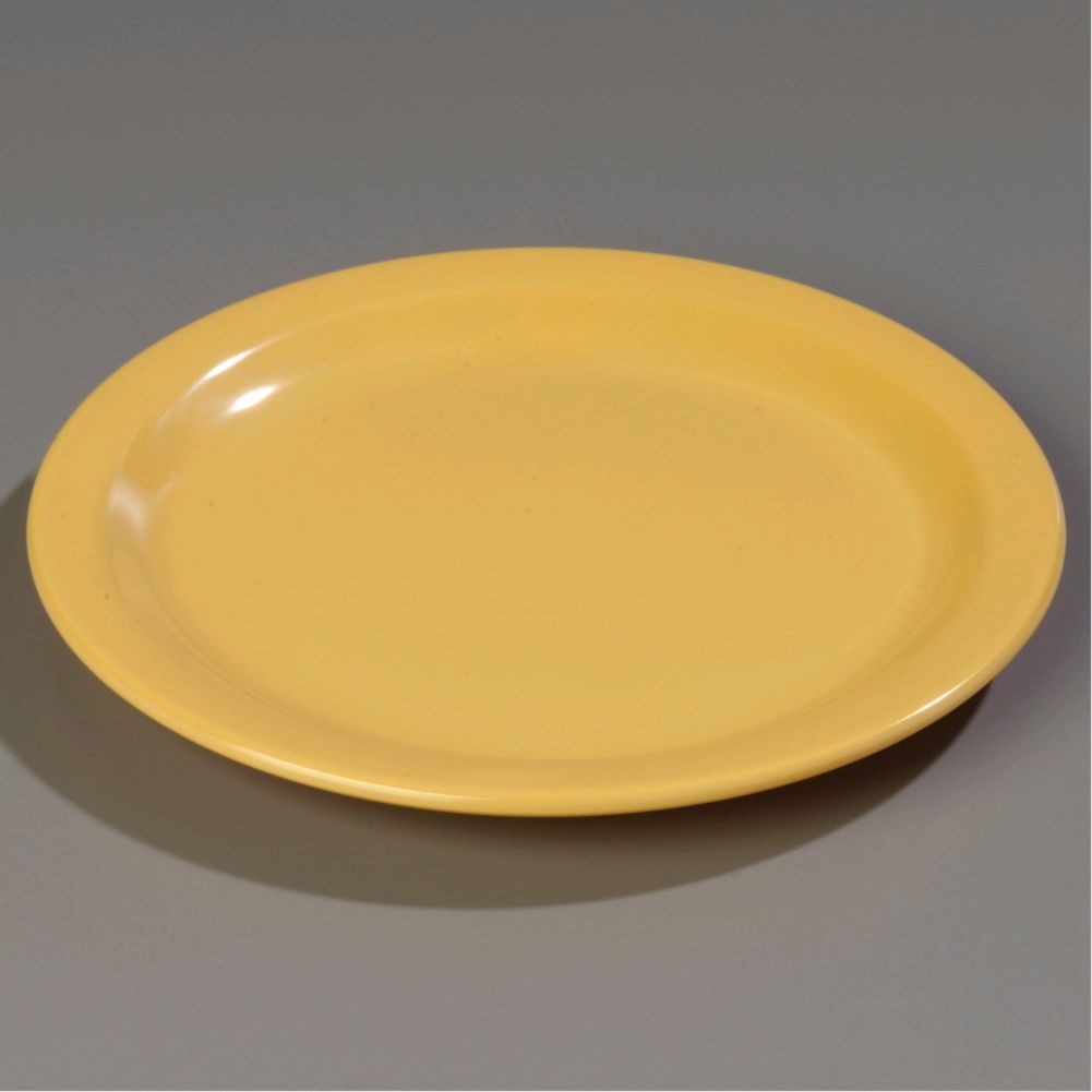 Carlisle&reg; Dallas Ware&reg; 7-1/4" Honey Yellow Salad Plate