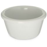 Carlisle&reg; Smooth Melamine Ramekin, White, 4 oz