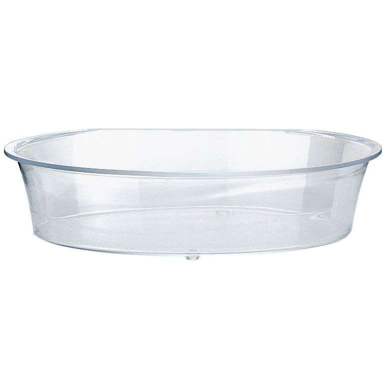 Cal-Mil&reg; Clear 10quot; Deep Turn N'Serve Tray