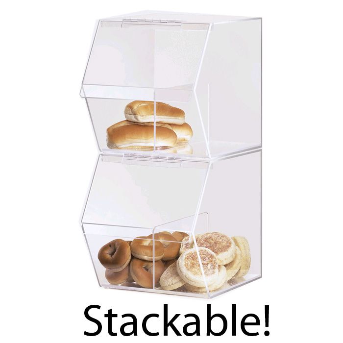 Cal-Mil&reg; Clear Acrylic Bulk Food Bin