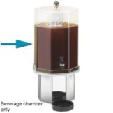 Cal-Mil&reg; Clear Acrylic 2 Gallon Beverage Chamber
