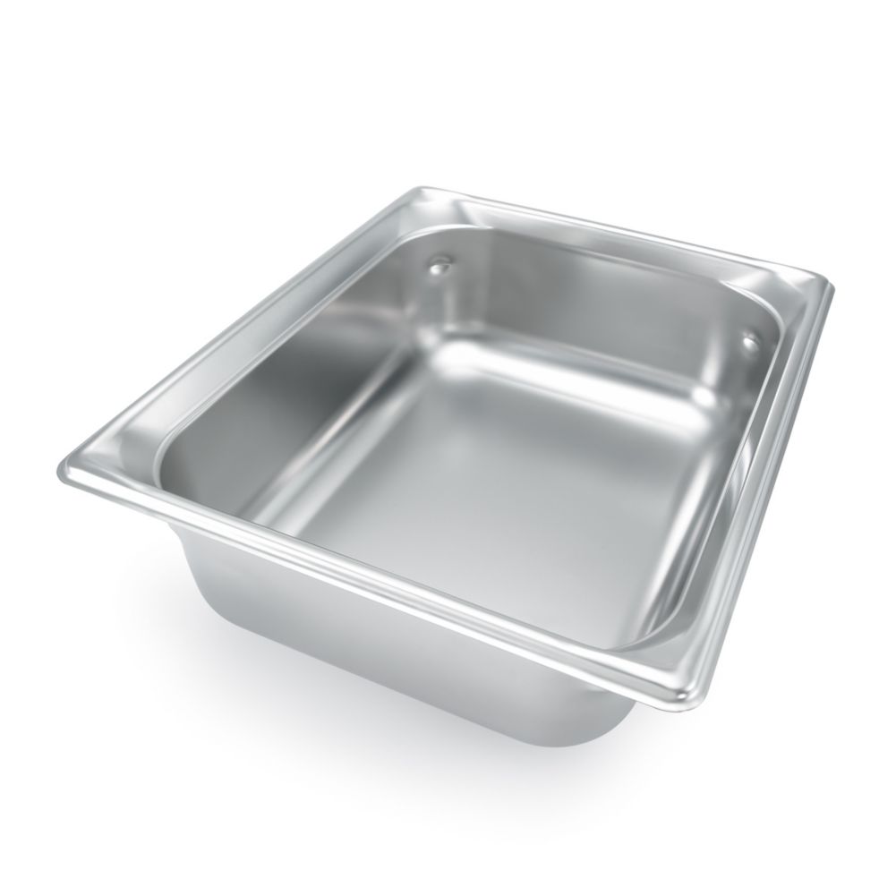 Super Pan 3 Half Size S/S Steam Table Pan, 6.6 Qt