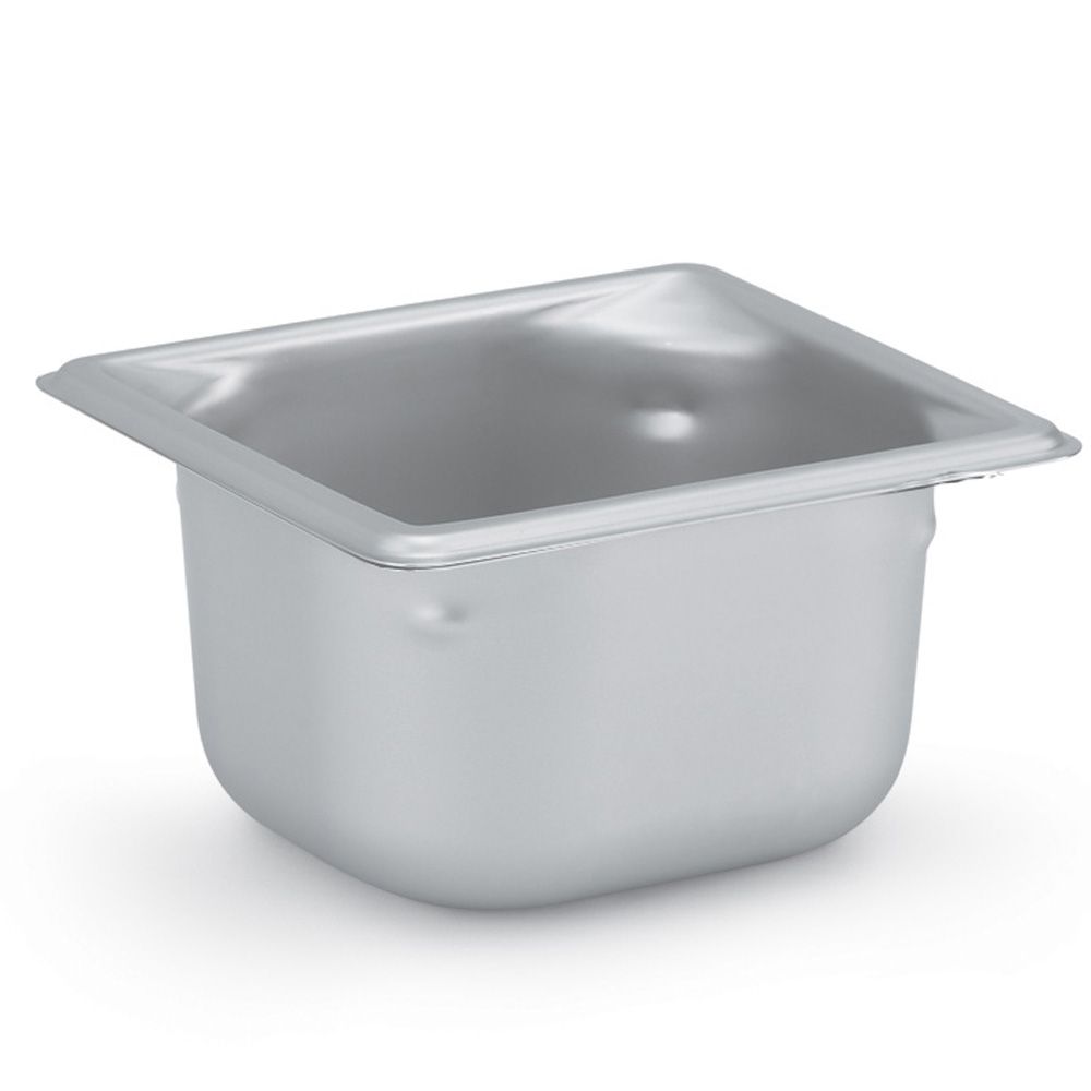 Super Pan 3 1/6 Size S/S Steam Table Pan, 1.7 Qt