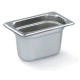 Super Pan 3 1/9 Size S/S Steam Table Pan, 0.9 Qt