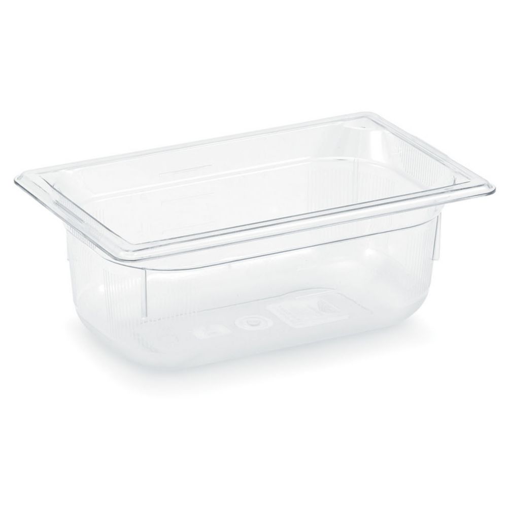 Vollrath Clear 1/4 Size Super Pan 3&reg; 3.8 Qt. Plastic Pan