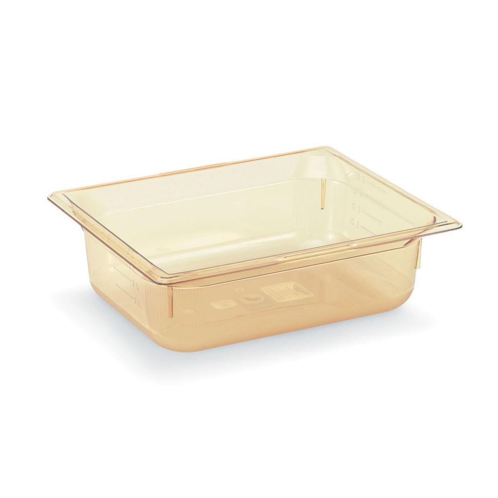 Vollrath Super Pan 3&reg; Amber Half Size High Temp. 5.9 Qt. Pan