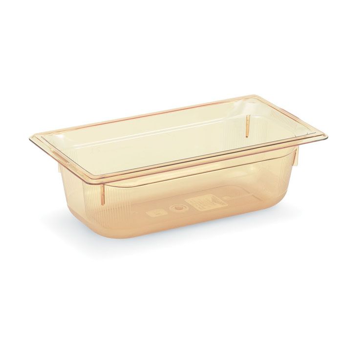 Vollrath Super Pan 3&reg; Amber 1/3 Size High Temp. 3.6 Qt. Pan