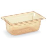 Vollrath Super Pan 3&reg; Amber 1/4 Size High Temp. 1.8 Qt. Pan