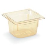 Vollrath Super Pan 3&reg; Amber 1/6 Size High Temp. 2.2 Qt. Pan