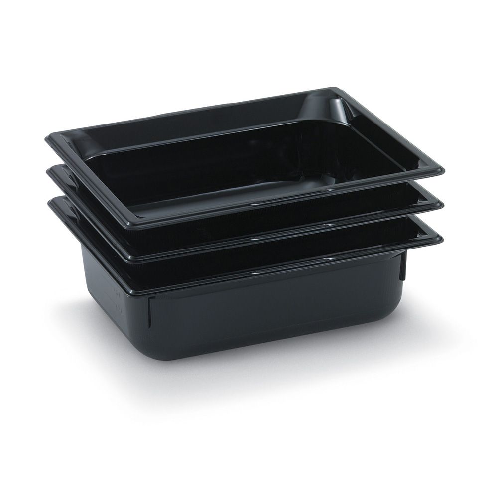Vollrath Super Pan 3&reg; Black Half Size High Temp. 5.9 Qt. Pan