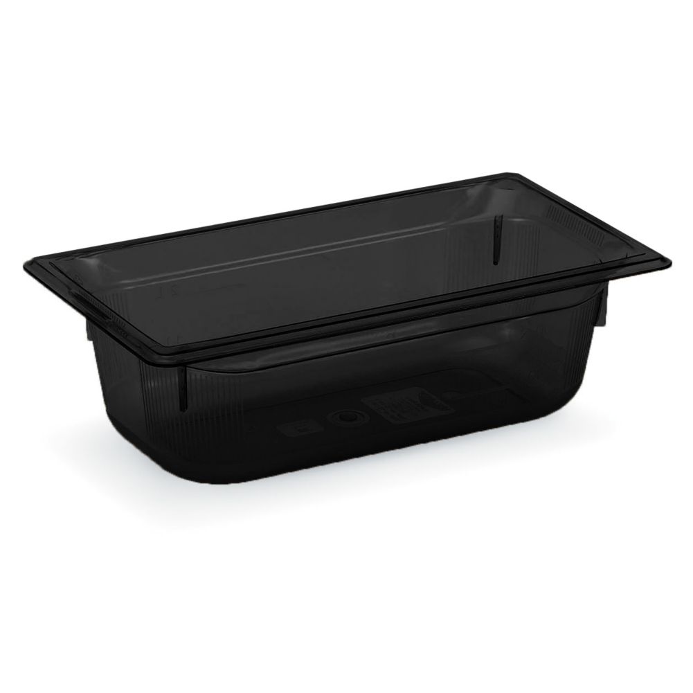 Vollrath Super Pan 3&reg; Black 1/3 Size High Temp. 5.3 Qt. Pan