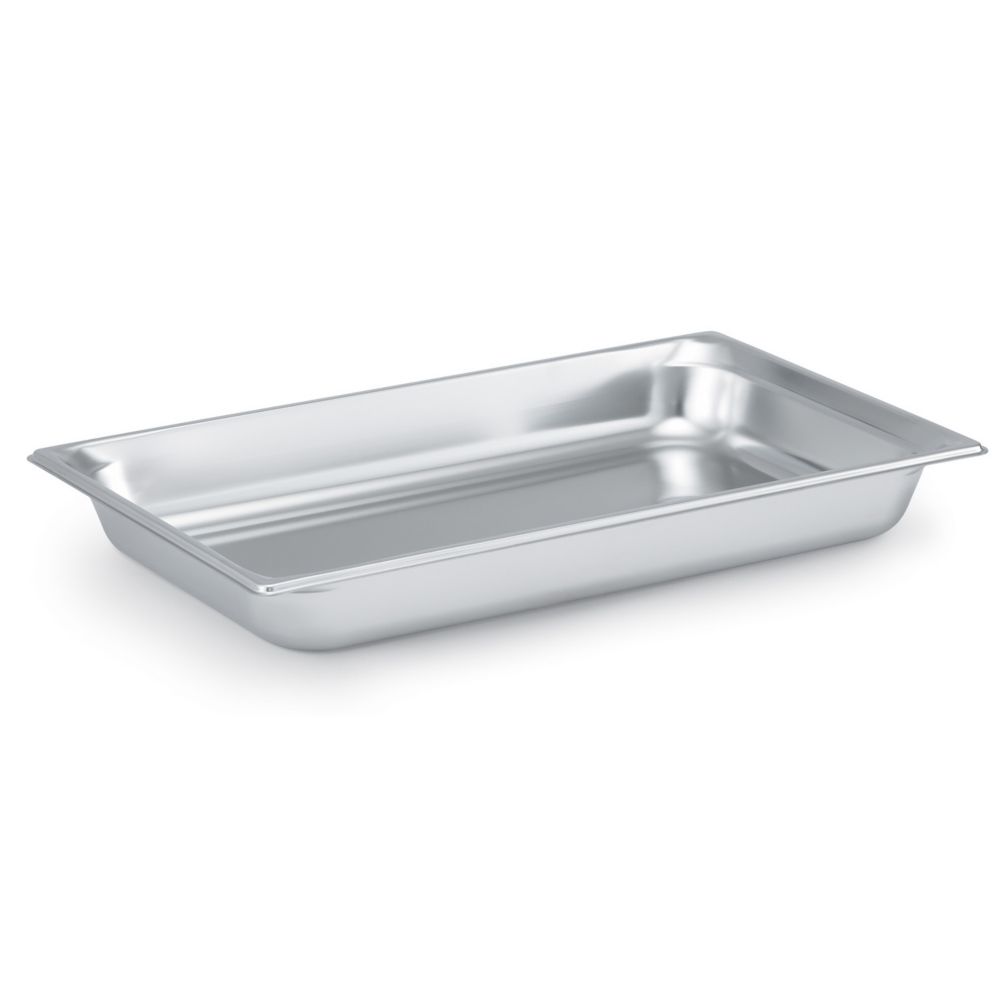 Super Pan 3 Full Size S/S Steam Table Pan, 5.7 Qt