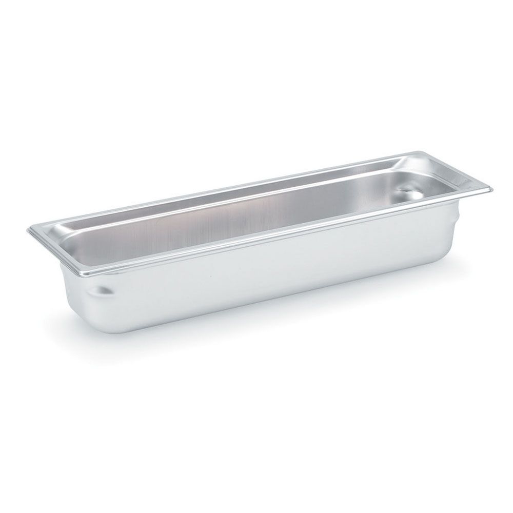 Super Pan 3 Half-Long Size S/S Steam Table Pan, 6 Qt