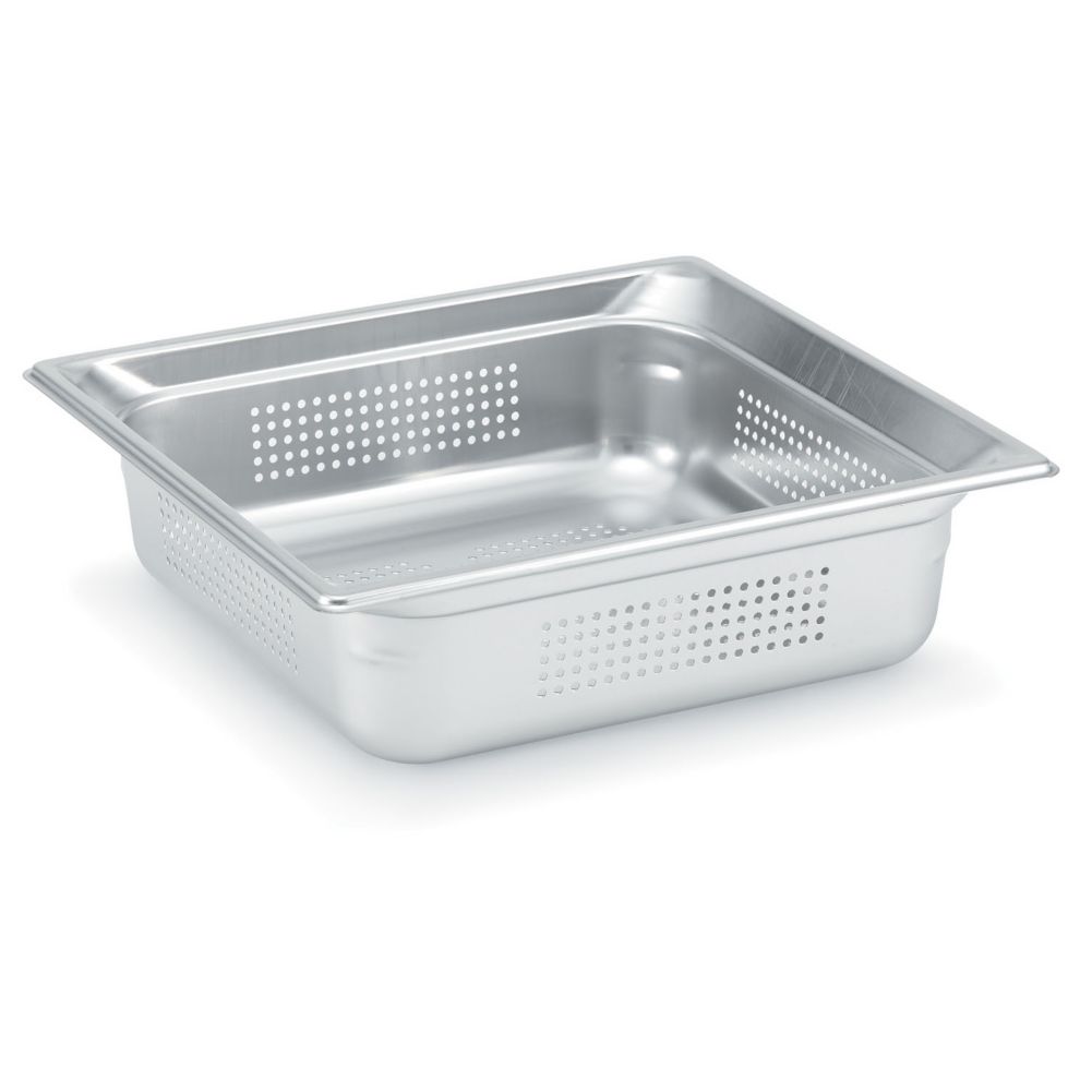 Super Pan 3 Half Size S/S Perforated Pan, 1-1/2" H