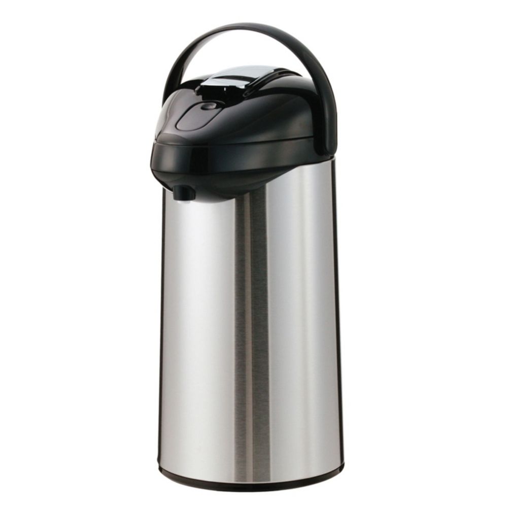 Service Ideas S/S Steelvac&trade; 3 Liter Lever Lid Airpot