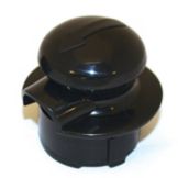 Service Ideas Black Stopper Lid for CGCS Carafe