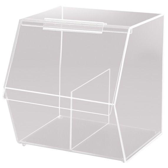 Cal-Mil&reg; 11" x 14" x 12" Acrylic Food Bin