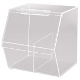 Cal-Mil&reg; 11" x 14" x 12" Acrylic Food Bin