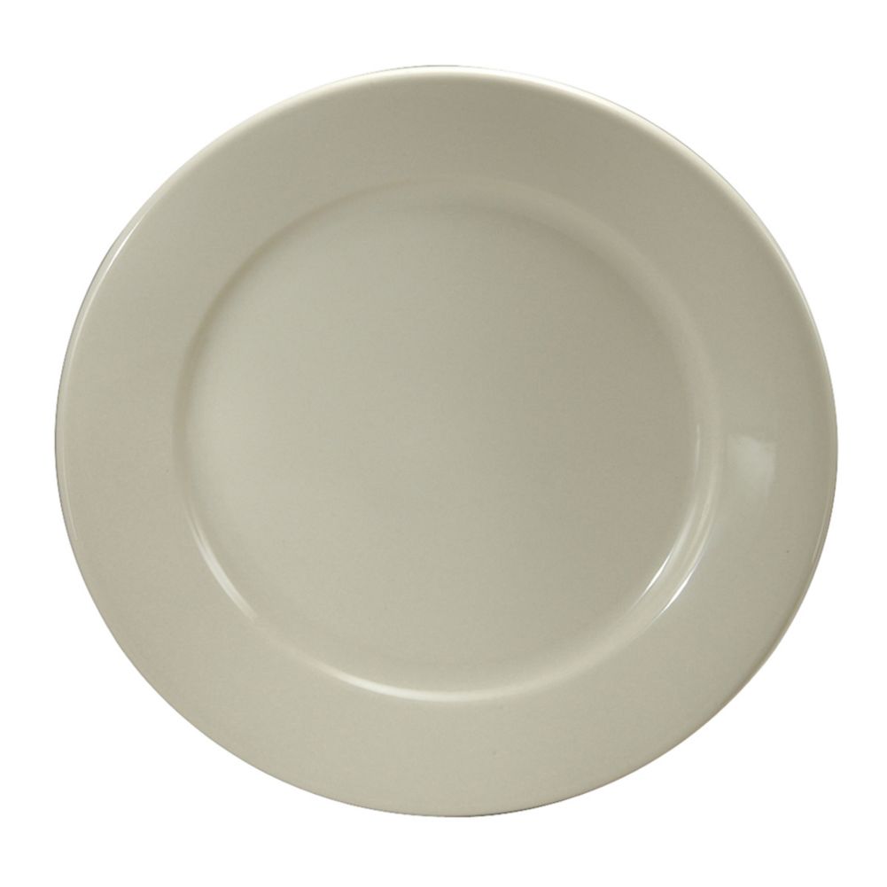 Oneida Buffalo Saratoga Green Rolled Edge Plate