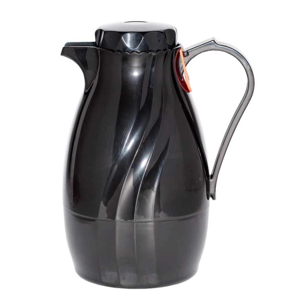 Service Ideas Twist N' Serv&trade; 1.8 liter Black Plastic Server