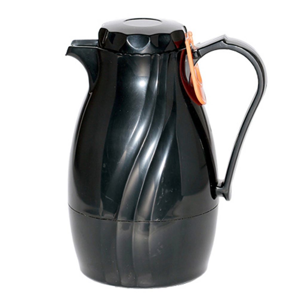 Service Ideas Twist N' Serv&trade; .5 liter Black Plastic Server