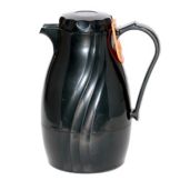 Service Ideas Twist N' Serv&trade; .5 liter Black Plastic Server