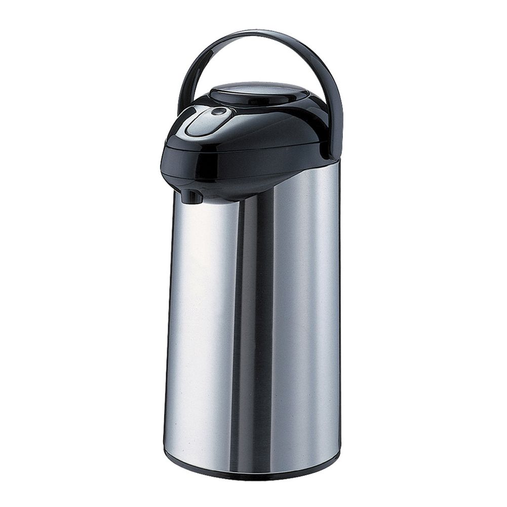 Service Ideas Steelvac&trade; S/S 3 liter Insulated Pump Lid Airpot